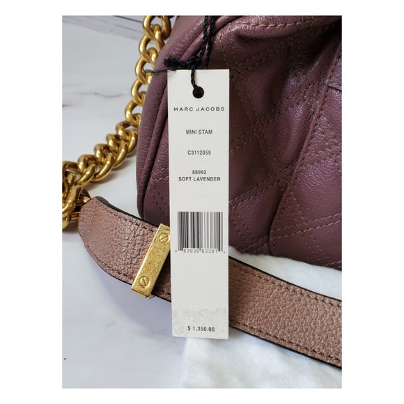 Marc Jacobs Lindy Quilted Mini Stam Satchel Bag - Picture 12 of 12